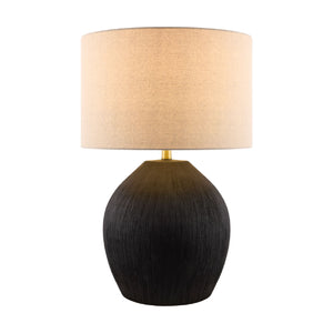   Modern European furniture - Black Ceramic Accent Table Lamp - www.oroa.com | Oroa.com