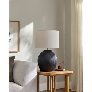   Modern European furniture - Black Ceramic Accent Table Lamp - www.oroa.com | Oroa.com