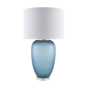   Modern European furniture - Blue Glass Accent Table Lamp - www.oroa.com | Oroa.com