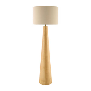   Modern European furniture - Flared Wooden Accent Floor Lamp - www.oroa.com | Oroa.com