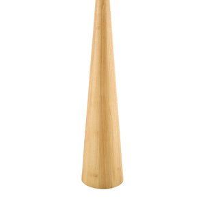   Modern European furniture - Flared Wooden Accent Floor Lamp - www.oroa.com | Oroa.com