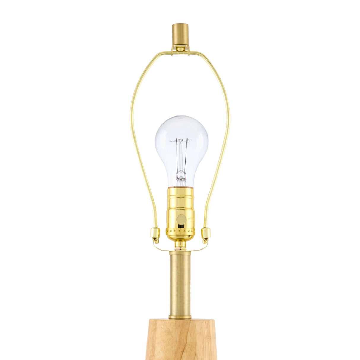   Modern European furniture - Flared Wooden Accent Floor Lamp - www.oroa.com | Oroa.com