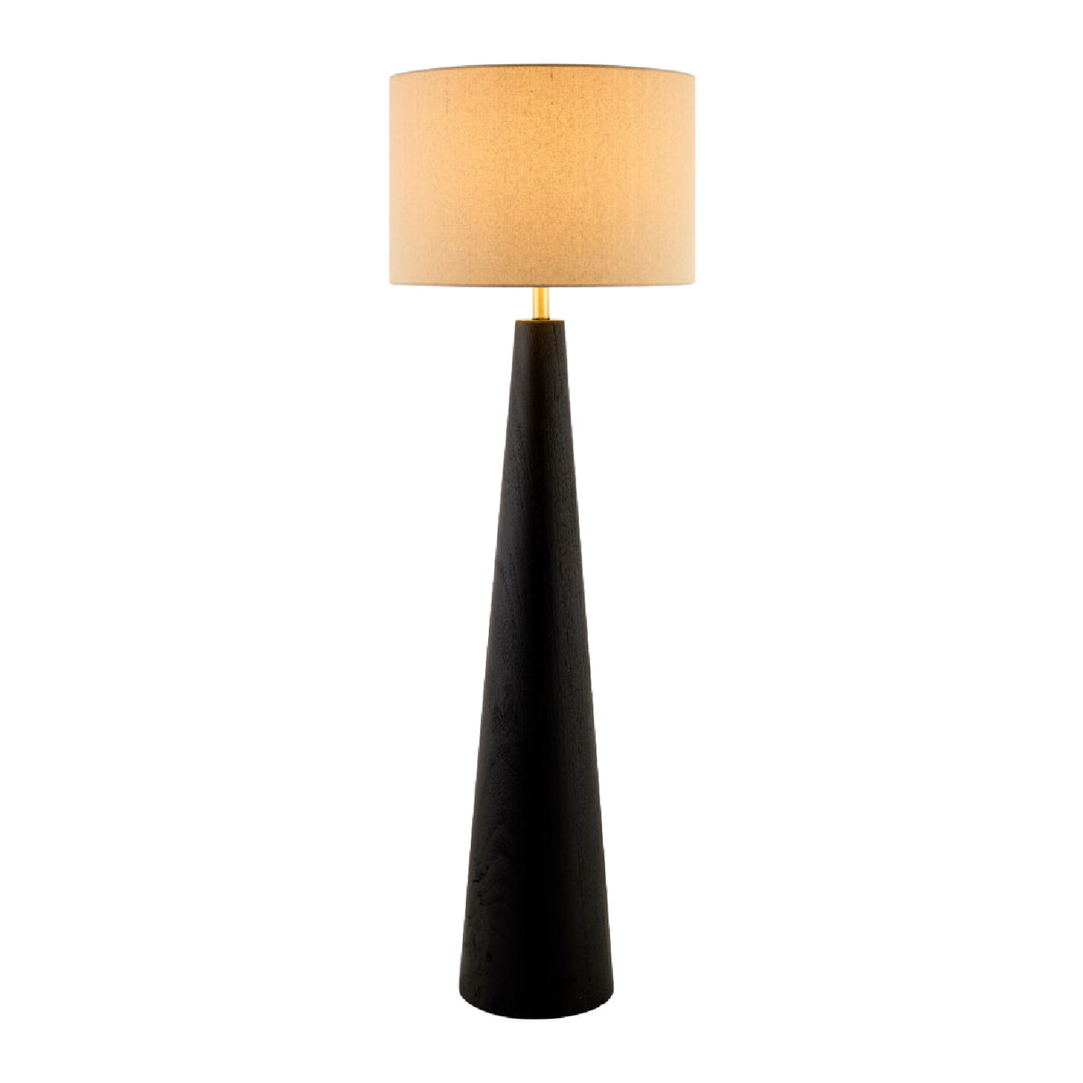   Modern European furniture - Flared Wooden Accent Floor Lamp - www.oroa.com | Oroa.com