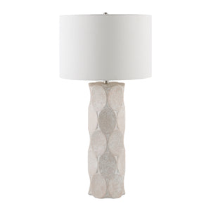   Modern European furniture - White Linen Shade Floor Lamp - www.oroa.com | Oroa.com
