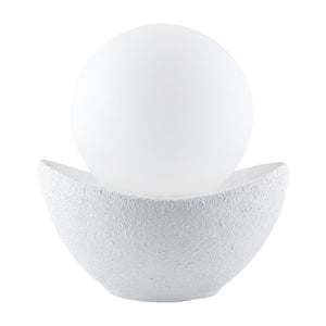   Modern European furniture - Cement Bowl Accent Table Lamp - www.oroa.com | Oroa.com