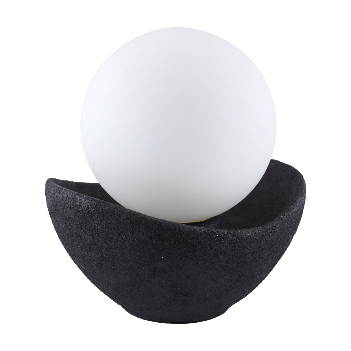   Modern European furniture - Cement Bowl Accent Table Lamp - www.oroa.com | Oroa.com