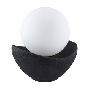   Modern European furniture - Cement Bowl Accent Table Lamp - www.oroa.com | Oroa.com