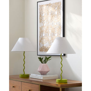  Modern European furniture - Wavy Iron Table Lamp Set (2) - www.oroa.com | Oroa.com