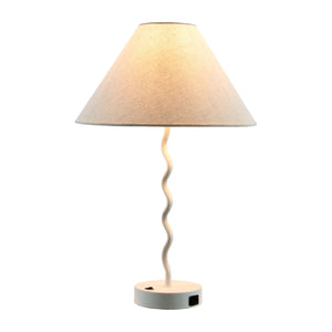   Modern European furniture - Wavy Iron Table Lamp Set (2) - www.oroa.com | Oroa.com