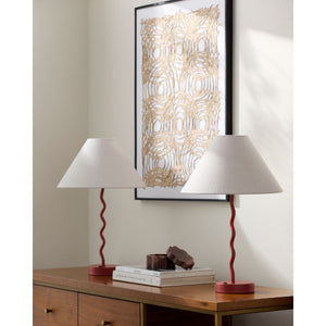   Modern European furniture - Wavy Iron Table Lamp Set (2) - www.oroa.com | Oroa.com