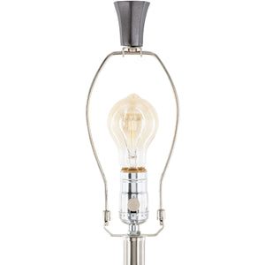   Modern European furniture - Gray Faceted Accent Table Lamp - www.oroa.com | Oroa.com