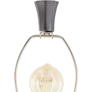   Modern European furniture - Gray Faceted Accent Table Lamp - www.oroa.com | Oroa.com