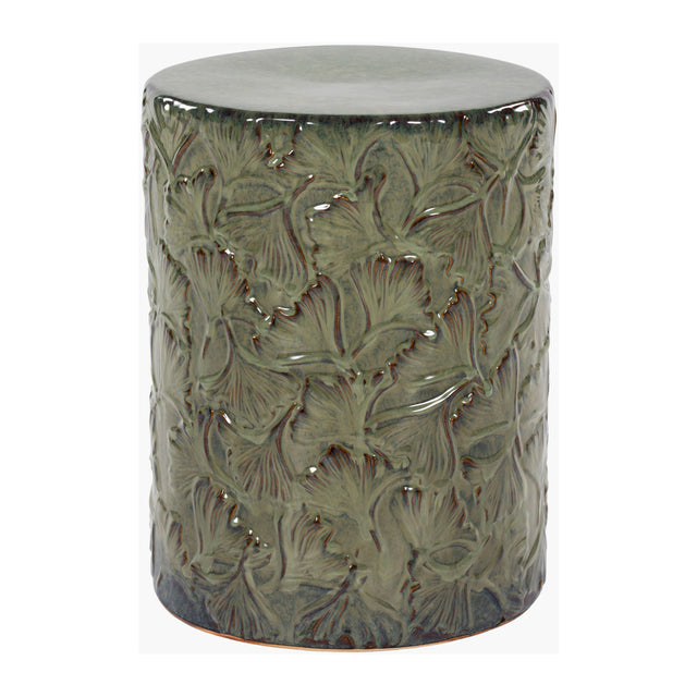Modern European furniture - Carved Ceramic Garden Stool - www.oroa.com
