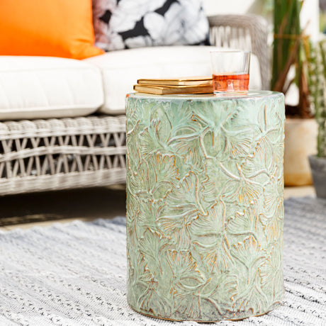   Modern European furniture - Carved Ceramic Garden Stool - www.oroa.com | Oroa.com