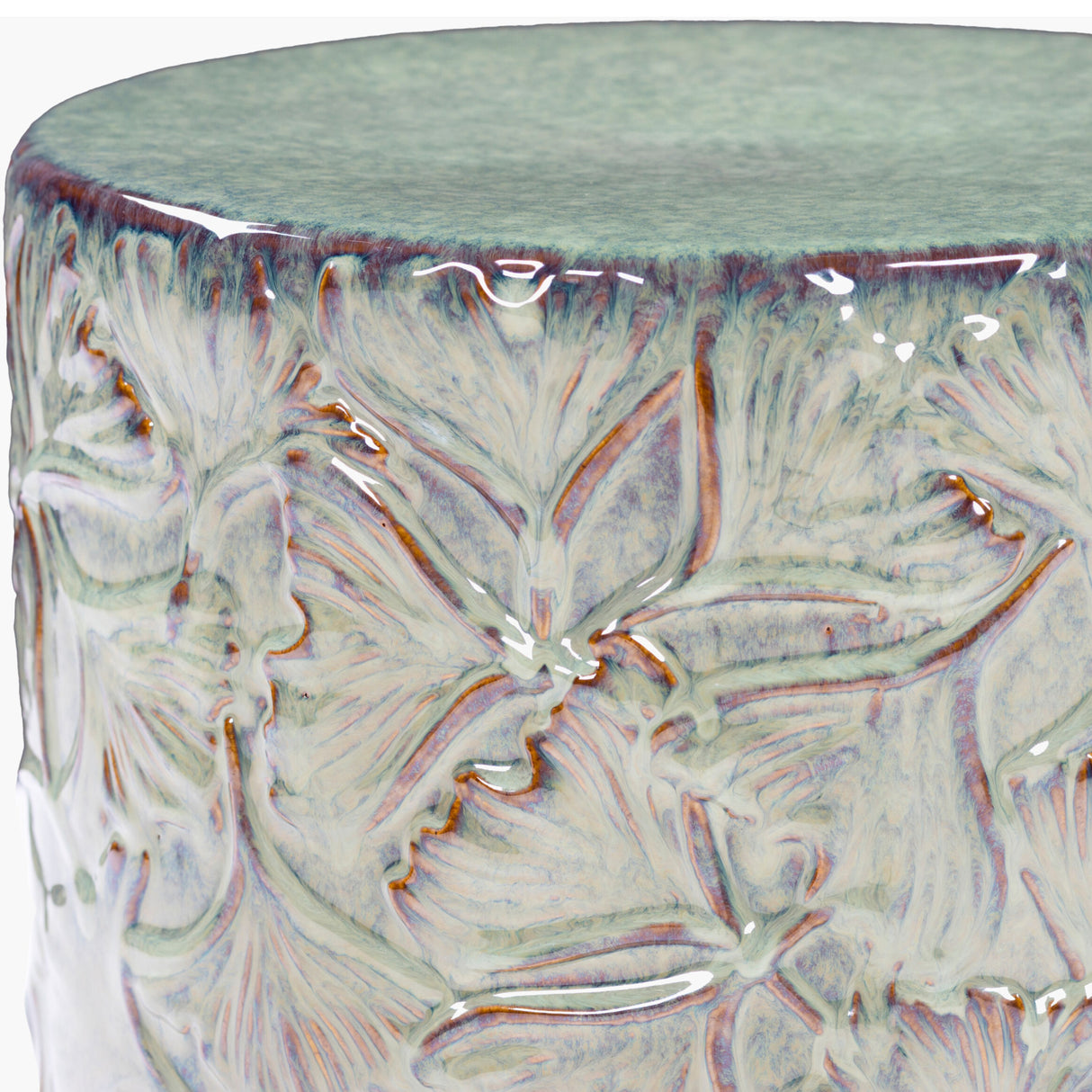   Modern European furniture - Carved Ceramic Garden Stool - www.oroa.com | Oroa.com