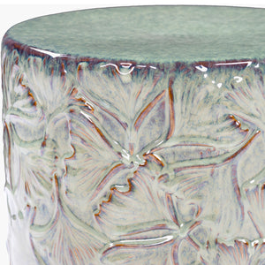   Modern European furniture - Carved Ceramic Garden Stool - www.oroa.com | Oroa.com
