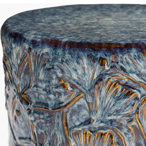   Modern European furniture - Carved Ceramic Garden Stool - www.oroa.com | Oroa.com