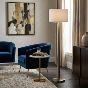  Modern European furniture - Metallic Finish Accent Floor Lamp - www.oroa.com | Oroa.com