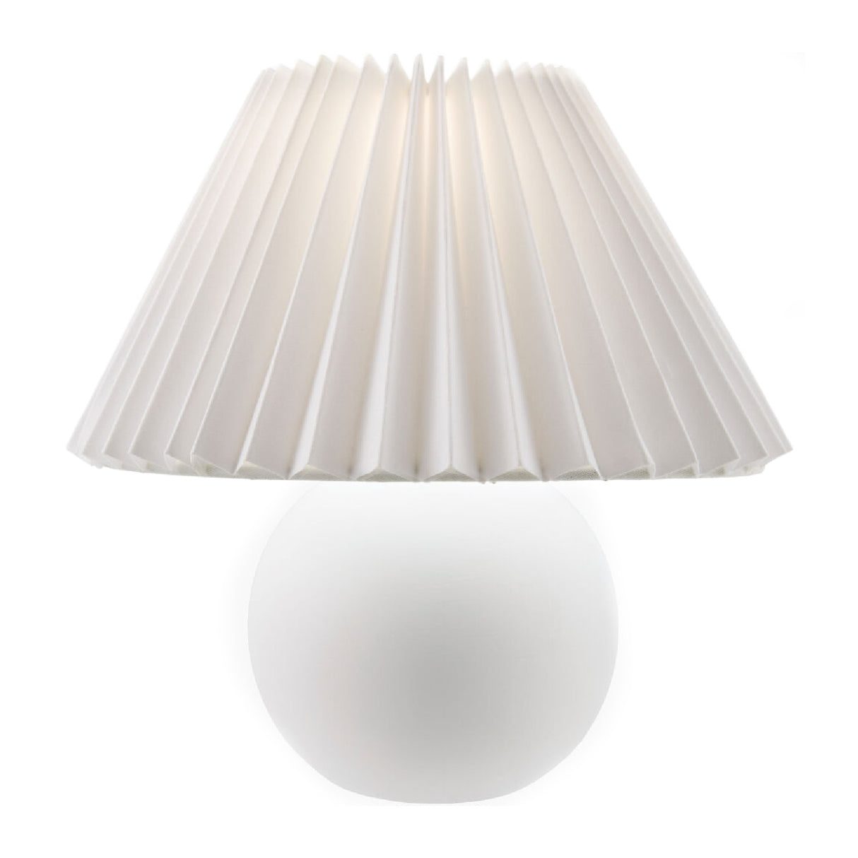   Modern European furniture - Pleated Linen Ceramic Table Lamp - www.oroa.com | Oroa.com