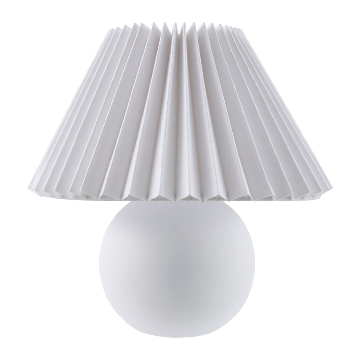   Modern European furniture - Pleated Linen Ceramic Table Lamp - www.oroa.com | Oroa.com