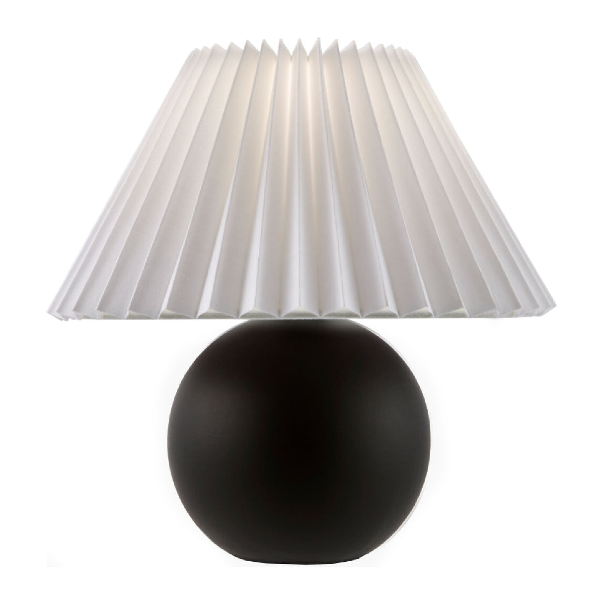   Modern European furniture - Pleated Linen Ceramic Table Lamp - www.oroa.com | Oroa.com