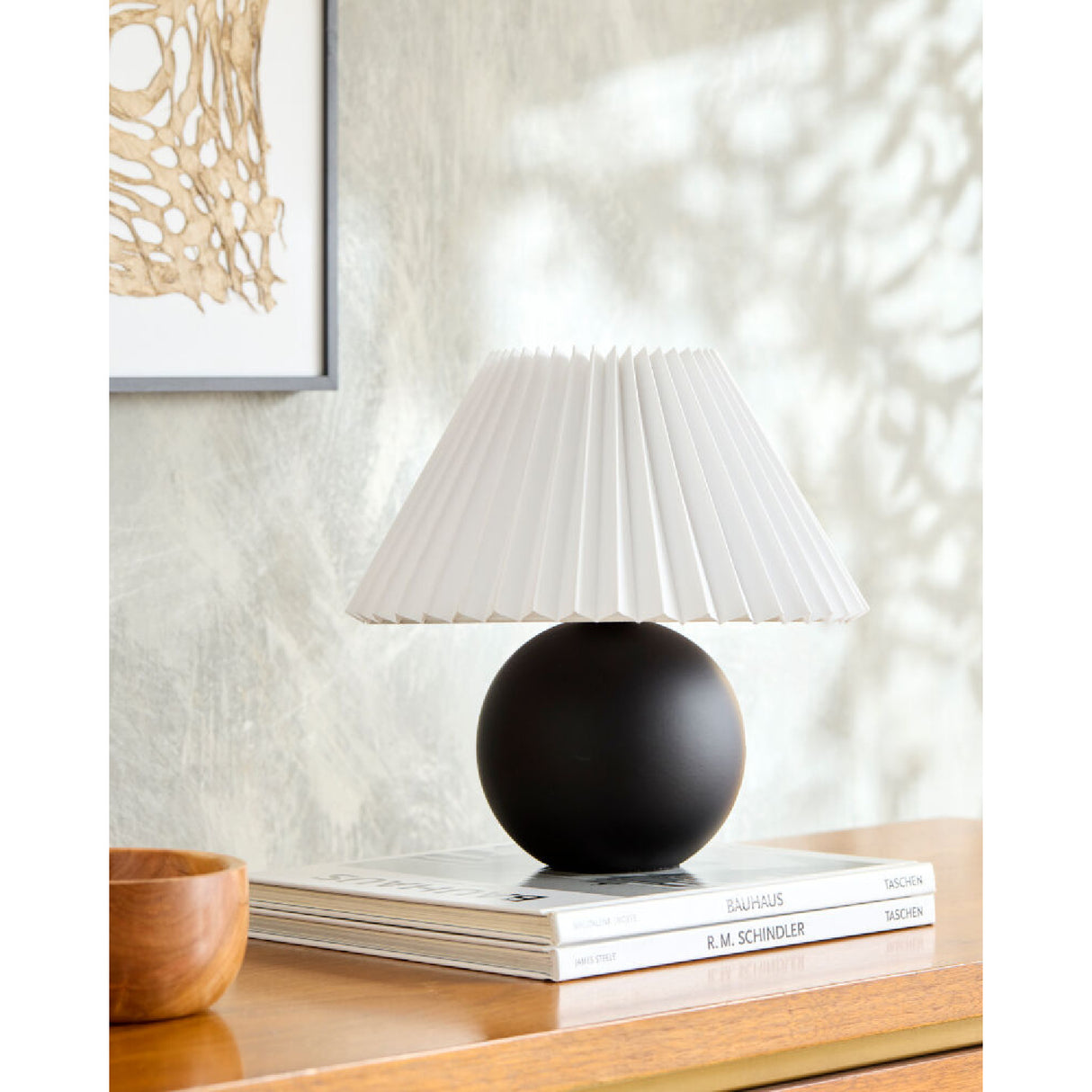   Modern European furniture - Pleated Linen Ceramic Table Lamp - www.oroa.com | Oroa.com