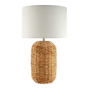   Modern European furniture - Rattan White Cotton Table Lamp - www.oroa.com | Oroa.com