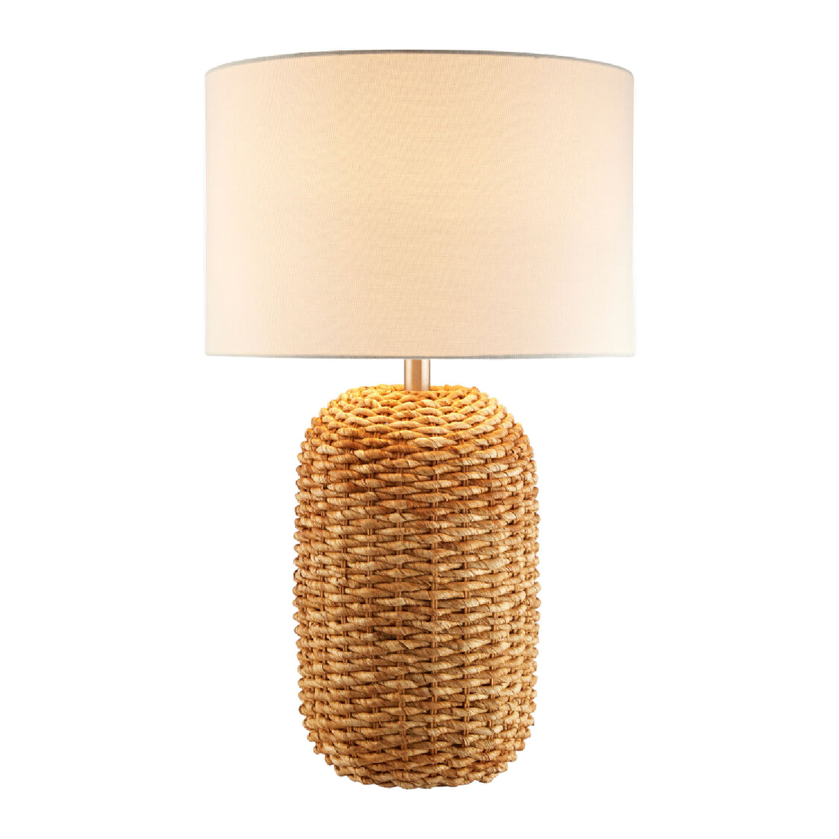   Modern European furniture - Rattan White Cotton Table Lamp - www.oroa.com | Oroa.com