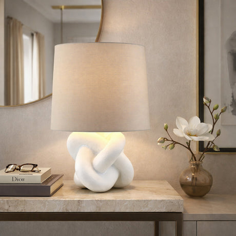   Modern European furniture - Knotted Base Accent Table Lamp - www.oroa.com | Oroa.com