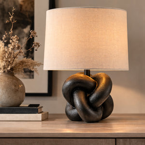   Modern European furniture - Knotted Base Accent Table Lamp - www.oroa.com | Oroa.com