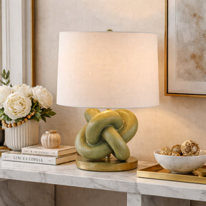   Modern European furniture - Knotted Base Accent Table Lamp - www.oroa.com | Oroa.com