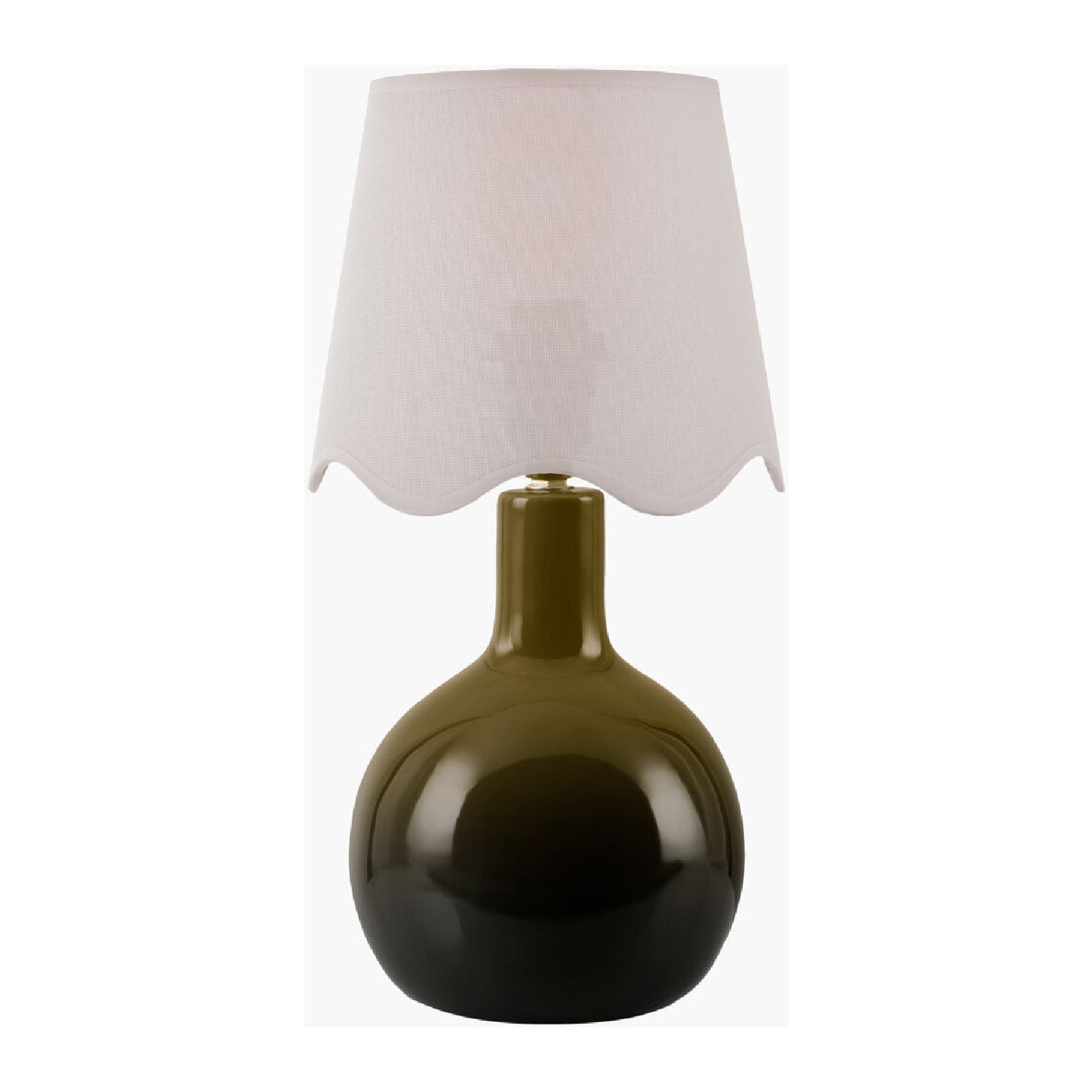   Modern European furniture - Wavy-Edge Rattan Ceramic Table Lamp - www.oroa.com | Oroa.com