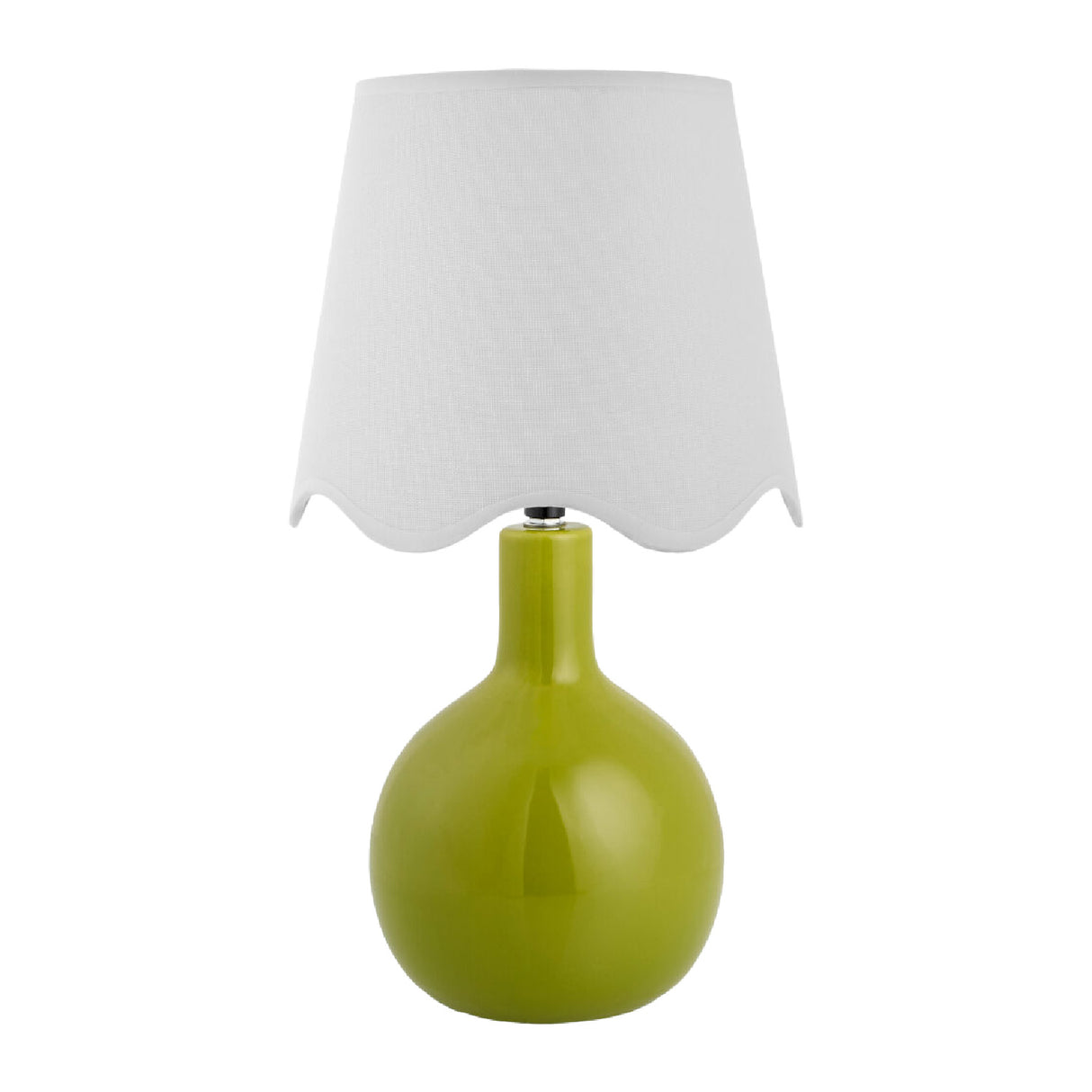   Modern European furniture - Wavy-Edge Rattan Ceramic Table Lamp - www.oroa.com | Oroa.com