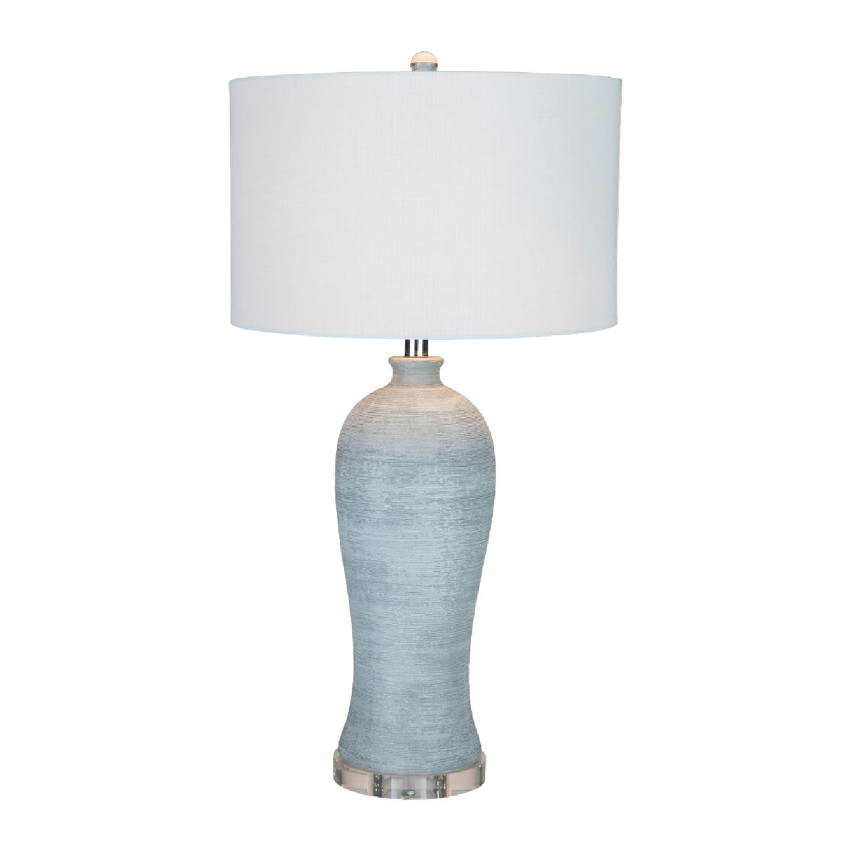   Modern European furniture - Gray Concrete Accent Table Lamp - www.oroa.com | Oroa.com