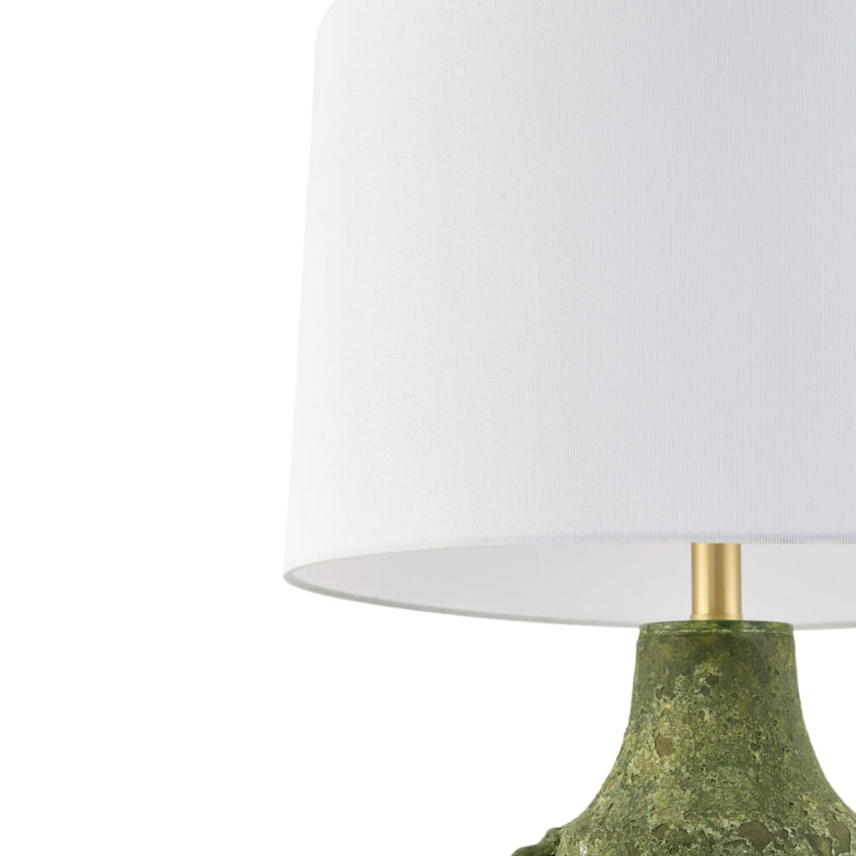   Modern European furniture - Rustic Green Ceramic Table Lamp - www.oroa.com | Oroa.com