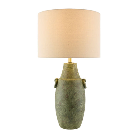   Modern European furniture - Handpainted Green Ceramic Table Lamp - www.oroa.com | Oroa.com