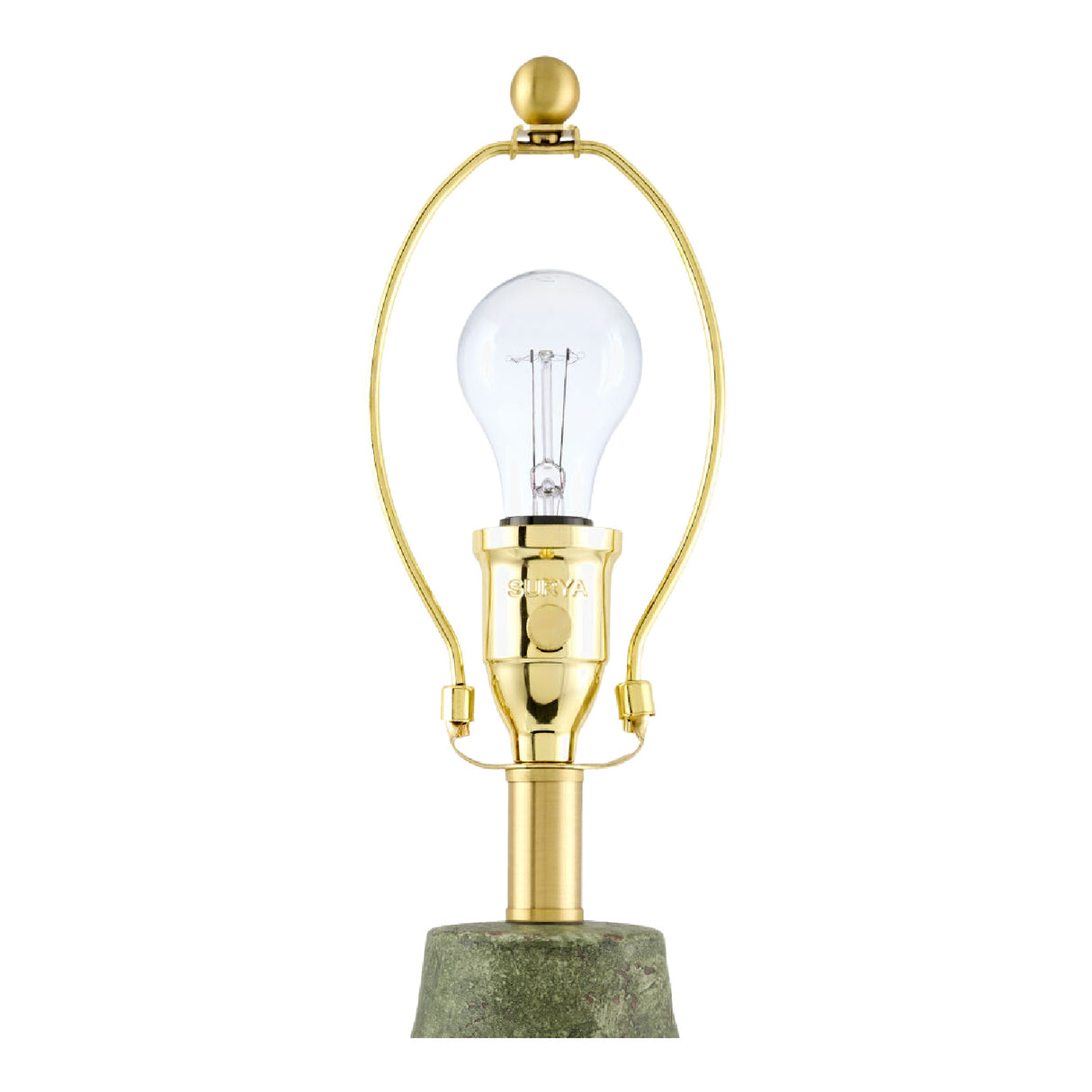   Modern European furniture - Handpainted Green Ceramic Table Lamp - www.oroa.com | Oroa.com