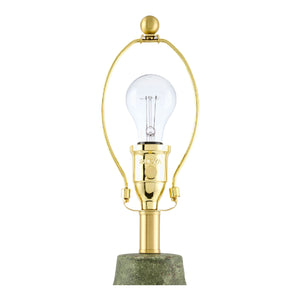   Modern European furniture - Handpainted Green Ceramic Table Lamp - www.oroa.com | Oroa.com