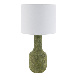   Modern European furniture - Rustic Green Ceramic Table Lamp - www.oroa.com | Oroa.com