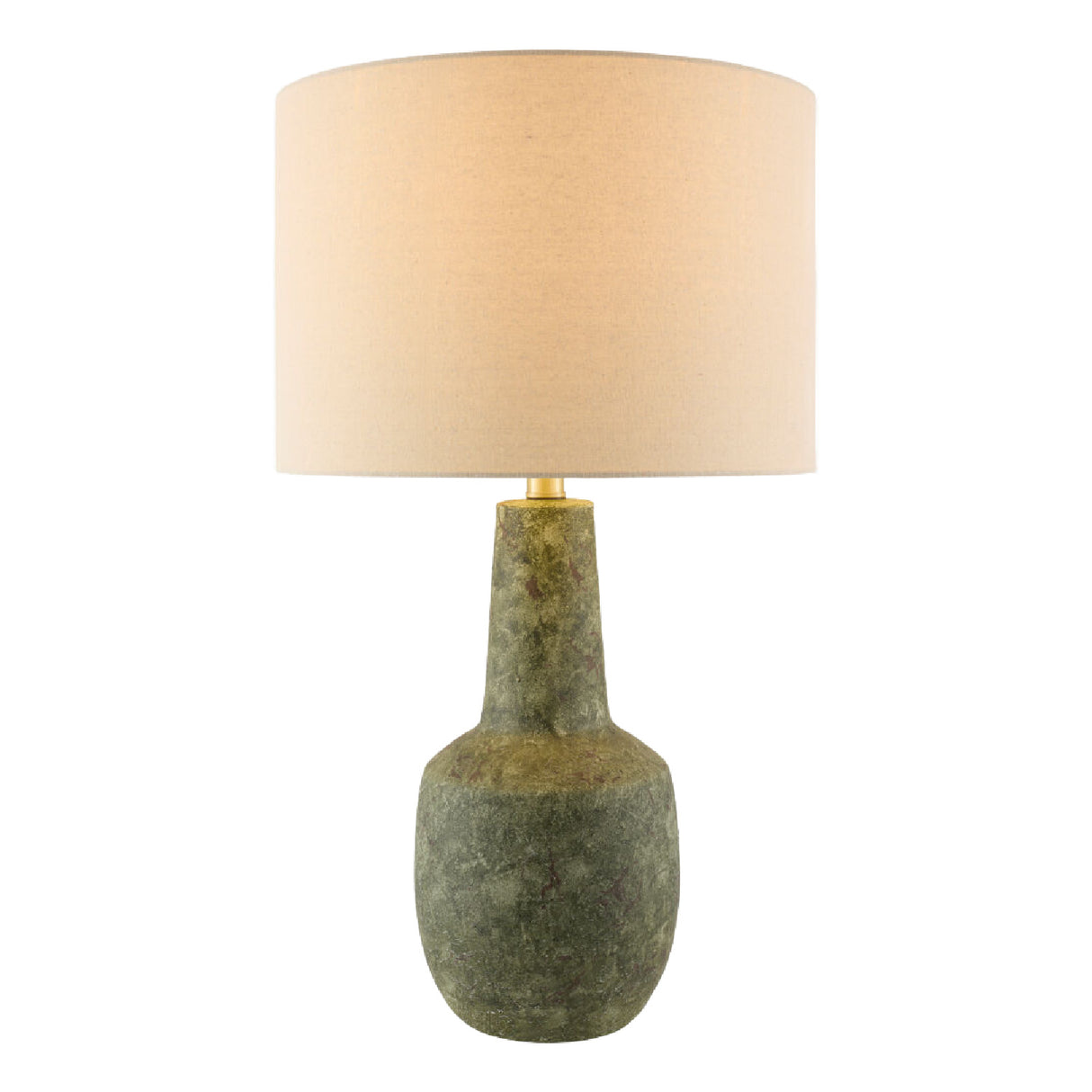   Modern European furniture - Handpainted Green Ceramic Table Lamp - www.oroa.com | Oroa.com