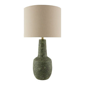   Modern European furniture - Handpainted Green Ceramic Table Lamp - www.oroa.com | Oroa.com