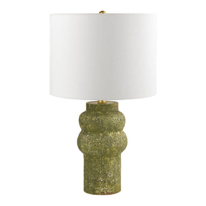   Modern European furniture - Rustic Green Ceramic Table Lamp - www.oroa.com | Oroa.com
