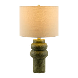   Modern European furniture - Handpainted Green Ceramic Table Lamp - www.oroa.com | Oroa.com