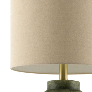   Modern European furniture - Handpainted Green Ceramic Table Lamp - www.oroa.com | Oroa.com
