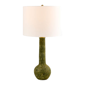   Modern European furniture - Rustic Green Ceramic Table Lamp - www.oroa.com | Oroa.com