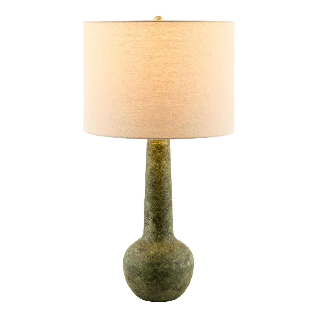   Modern European furniture - Handpainted Green Ceramic Table Lamp - www.oroa.com | Oroa.com
