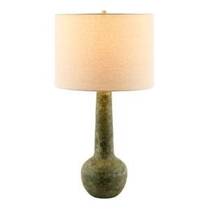   Modern European furniture - Handpainted Green Ceramic Table Lamp - www.oroa.com | Oroa.com