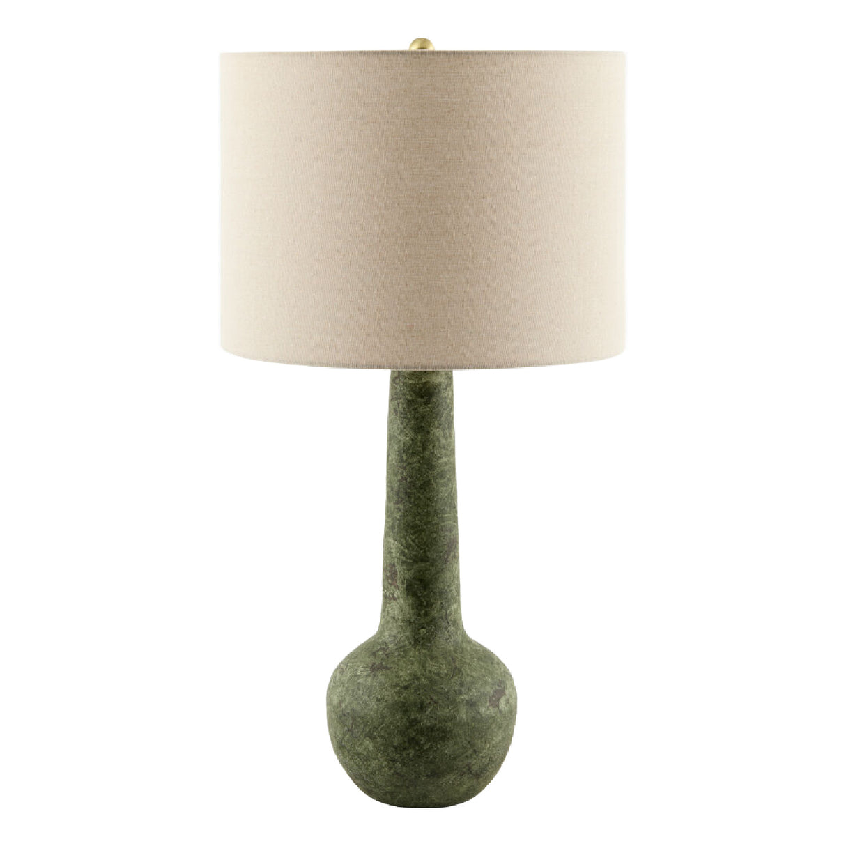   Modern European furniture - Handpainted Green Ceramic Table Lamp - www.oroa.com | Oroa.com
