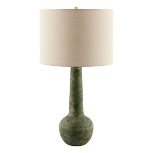   Modern European furniture - Handpainted Green Ceramic Table Lamp - www.oroa.com | Oroa.com