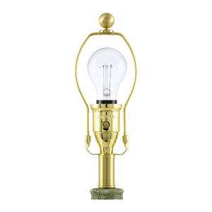   Modern European furniture - Handpainted Green Ceramic Table Lamp - www.oroa.com | Oroa.com